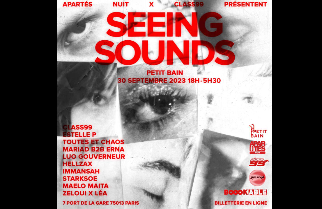 [Vente Sur Place] SEEING SOUNDS : LES APARTES x CLASS99