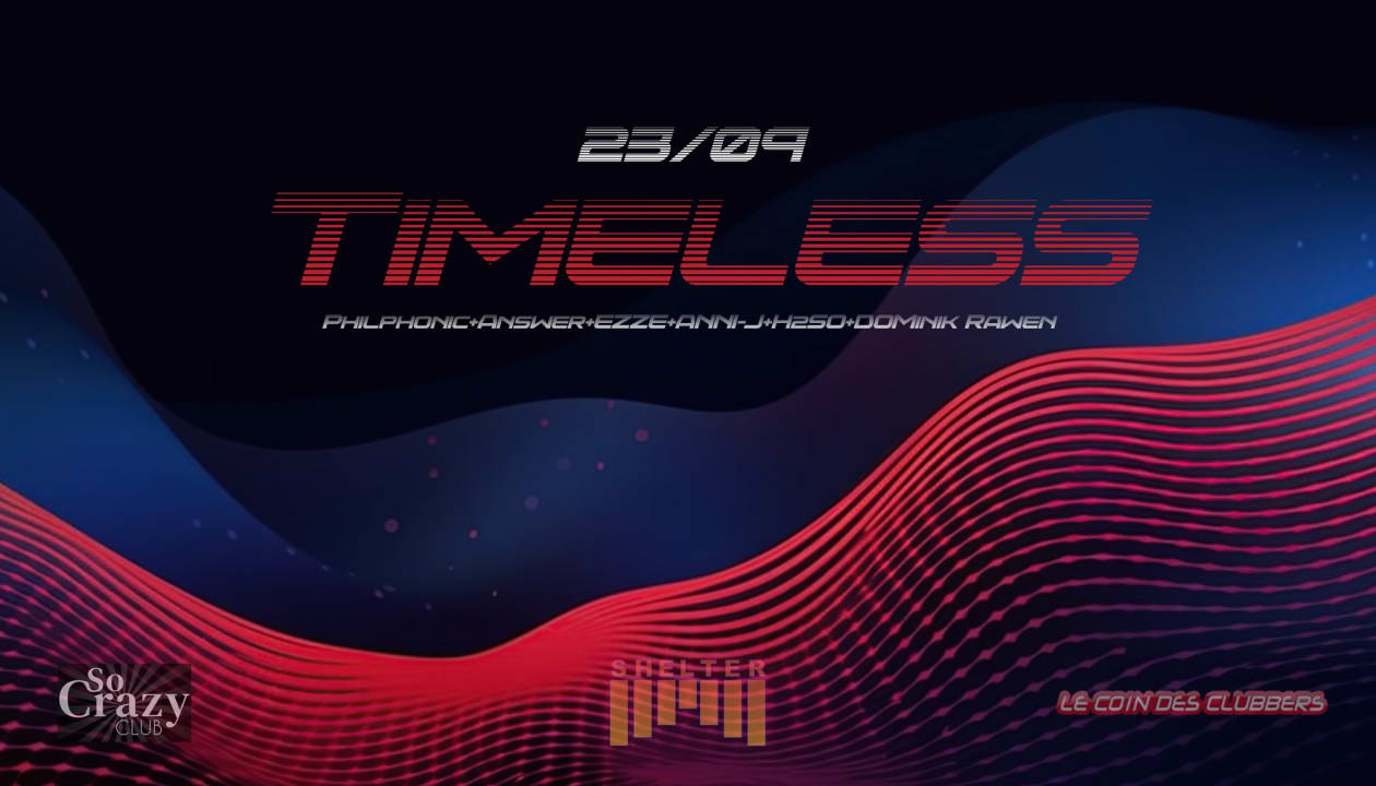 TIMELESS BY SHELTER EVENTS