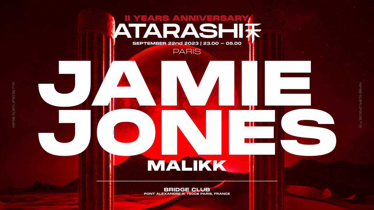 ATARASHI PARIS x JAMIE JONES