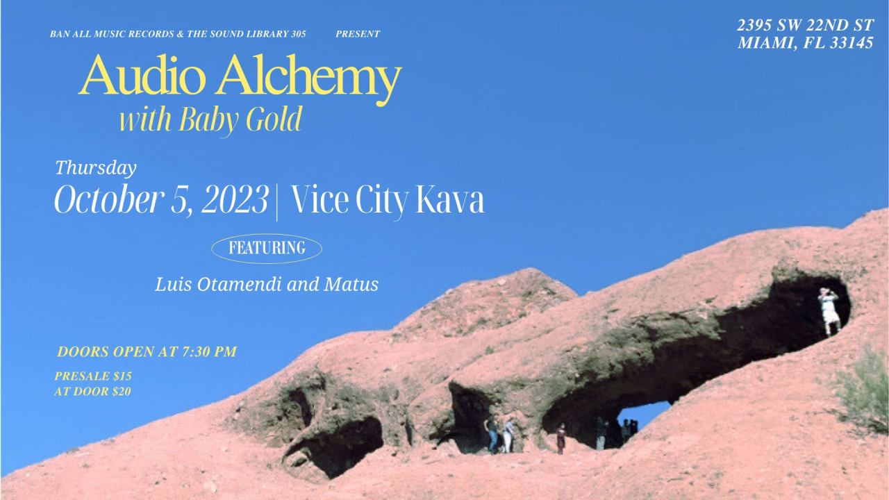 Audio Alchemy With Baby Gold