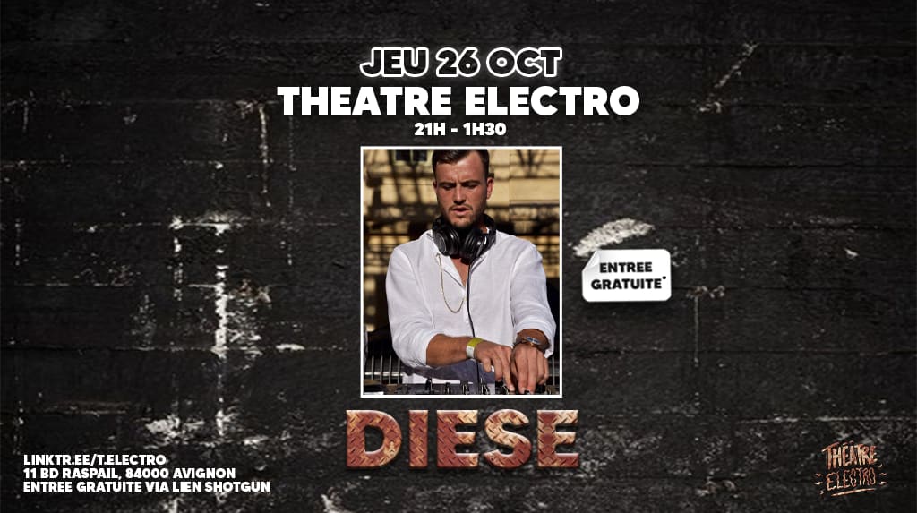 Théâtre Electro invite DIESE (Highwood Rec) Act III