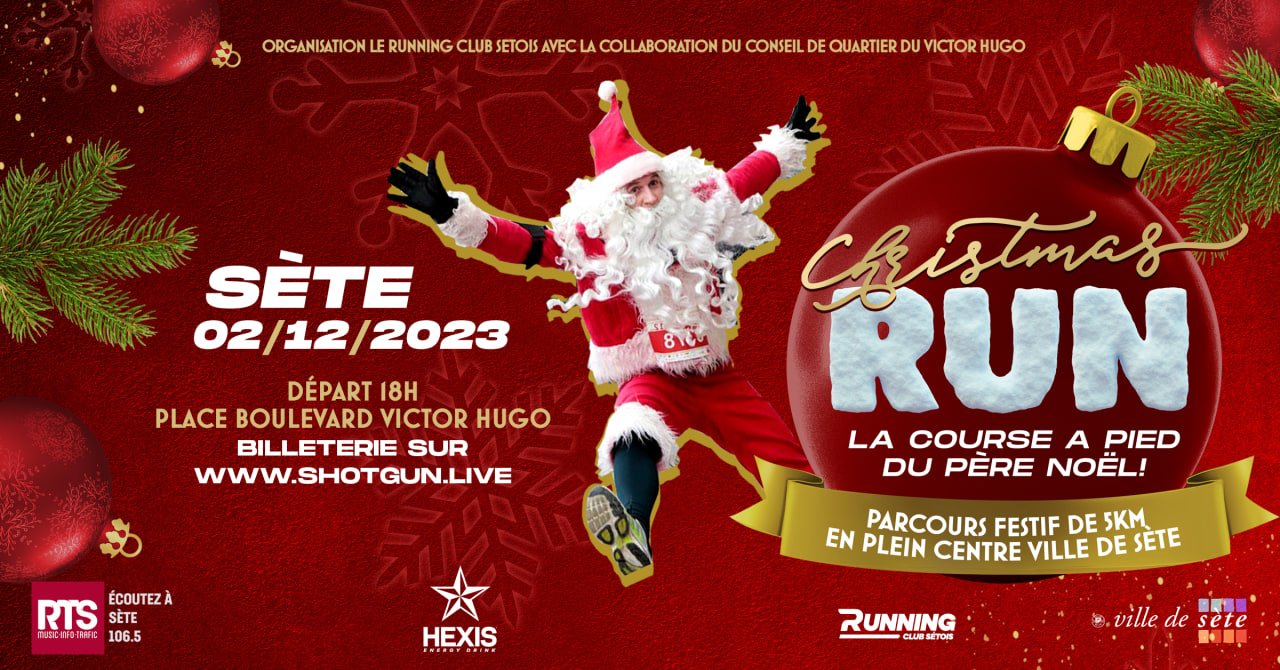 CHRISTMAS RUN SÈTE 2023