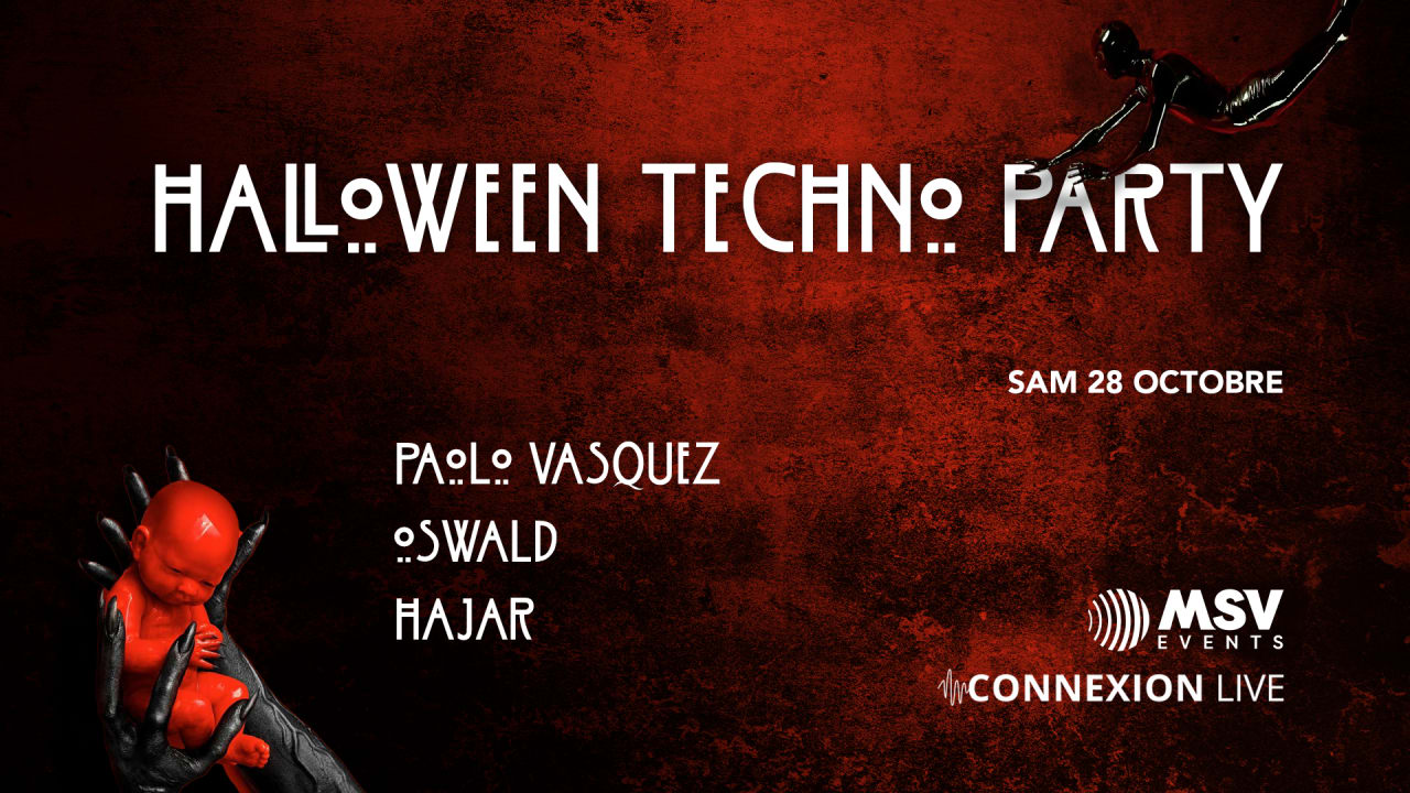 HALLOWEEN Techno Party - Centre Ville -