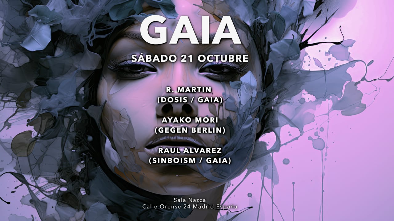 GAIA#03 con R.Martin, Ayako Mori y Raul Alvarez