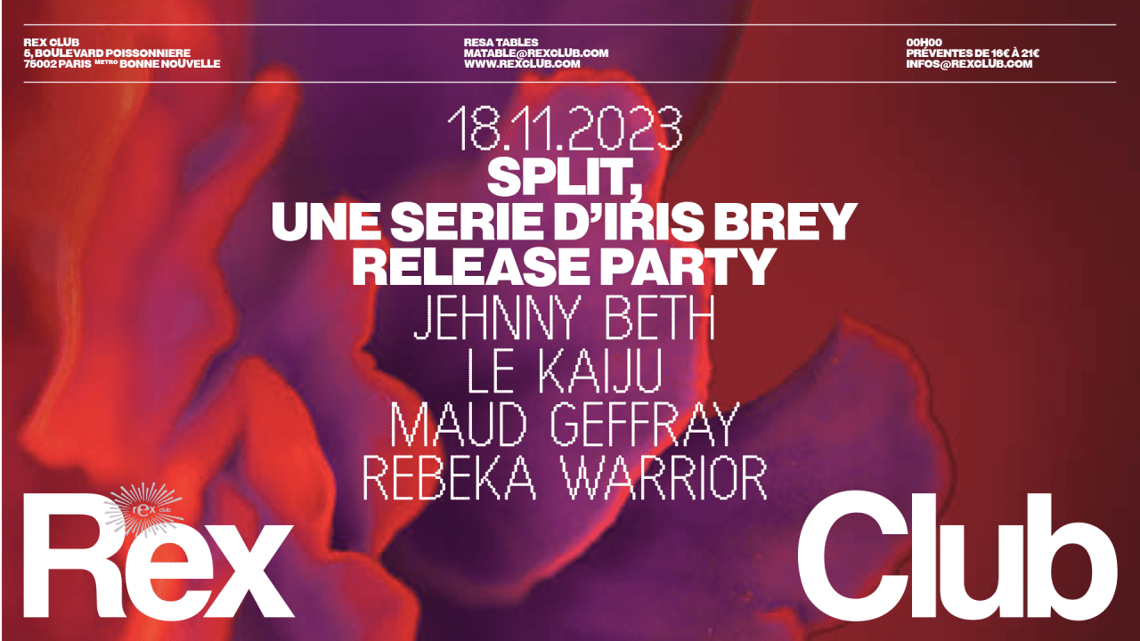 SPLIT RELEASE PARTY: MAUD GEFFRAY, REBEKA WARRIOR & more