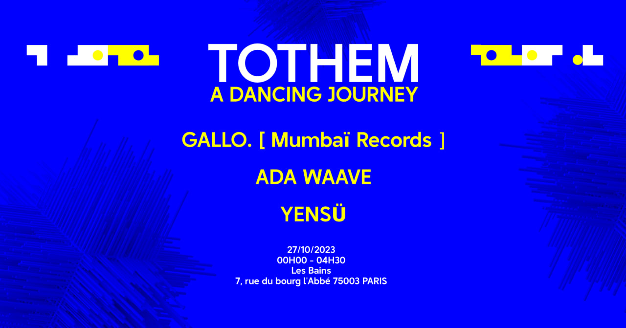 TOTHEM | A DANCING JOURNEY 27.10.23