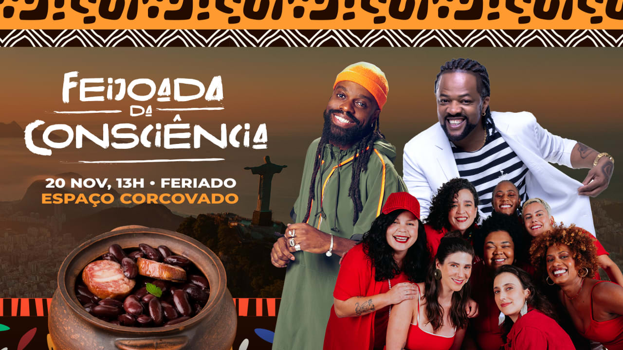 Feijoada da Consciência: Feyjão, Xande, SQEQ e DJ Julio R