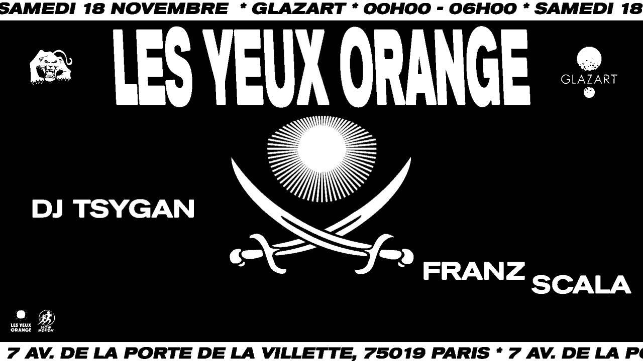 SKYLAX RECORDS : LES YEUX ORANGE, FRANZ SCALA & DJ TSYGAN