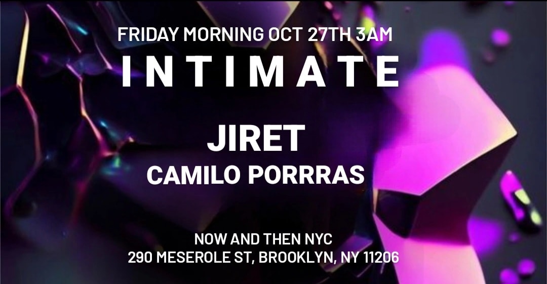 THE OFFICIAL BKLYN AFTER HOURS - CAMILO PORRAS - JIRET