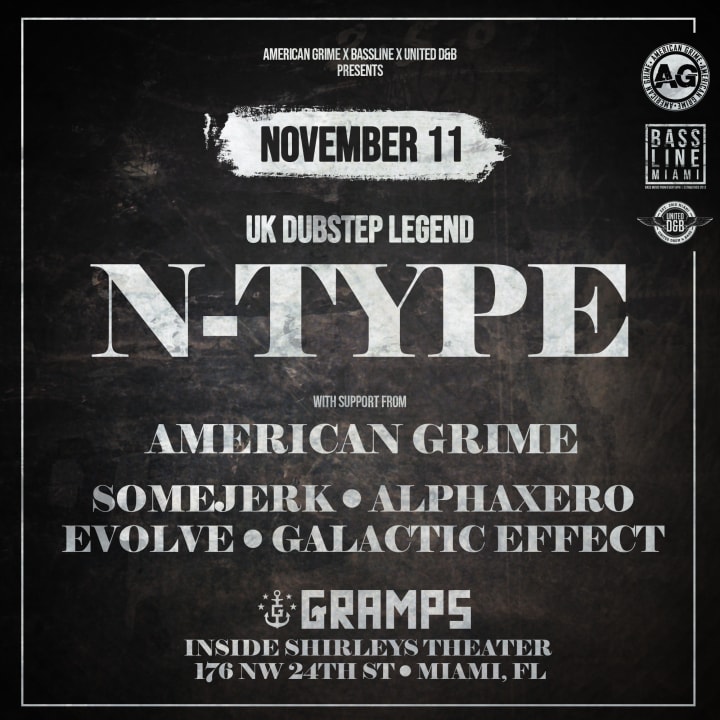 N-Type (UK) @ Shirleys Theater (Back Room of Gramps)