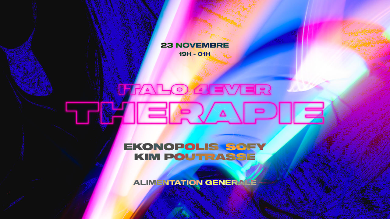 ITALO 4EVER : Last Thérapie W/ EKONOPOLIS