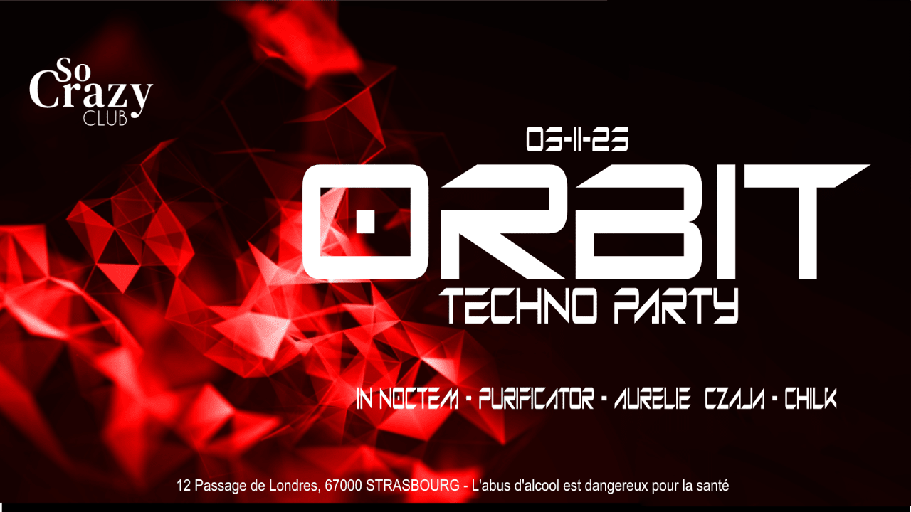 ORBIT Techno w./ IN NOCTEM-PURIFICATOR-AURELIE CZAJA-CHILK