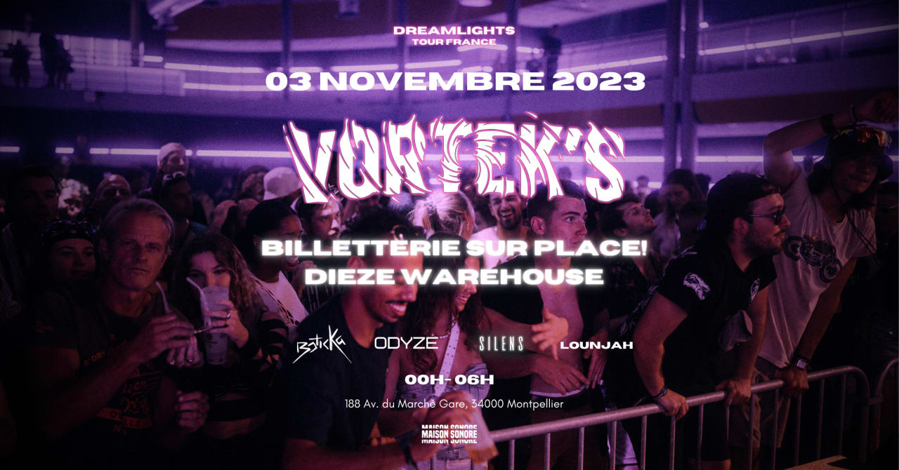 Dreamlights Tour: Le Dieze Warehouse, Montpellier