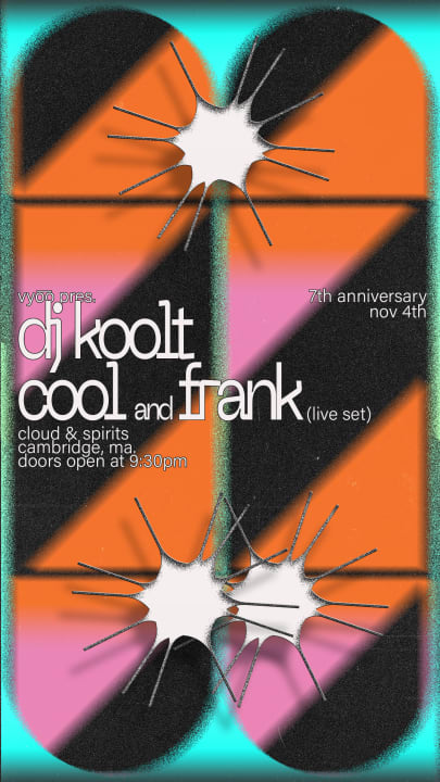 vyoo 7th Anniversary with DJ Koolt & Cool and Frank