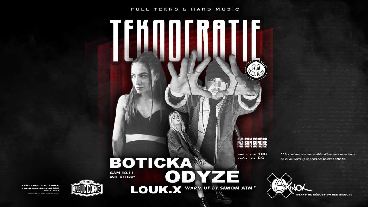 TEKNOCRATIE #3 by Badmood - Boticka x Odyze x Louk.x