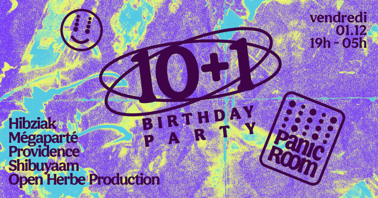 10+1 - PANIC ROOM BIRTHDAY PARTY