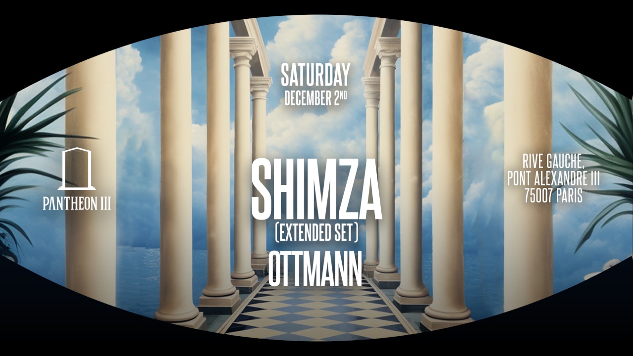 PANTHEON presents : SHIMZA (EXTENDED SET) - 02/12