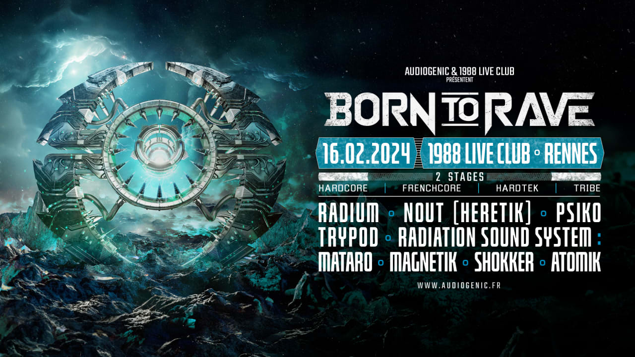 BORN TO RAVE 2024 RENN…, Rennes · Billets Shotgun