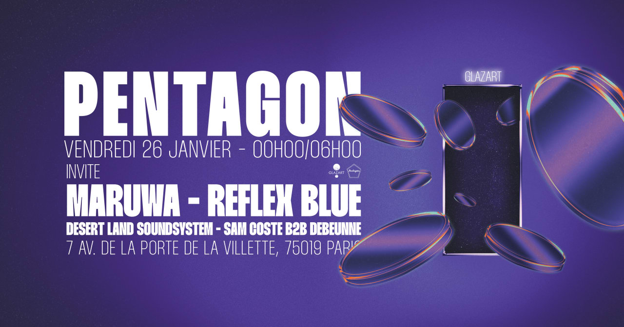 PENTAGON X GLAZART : Maruwa, Reflex Blue, Desert Land & more