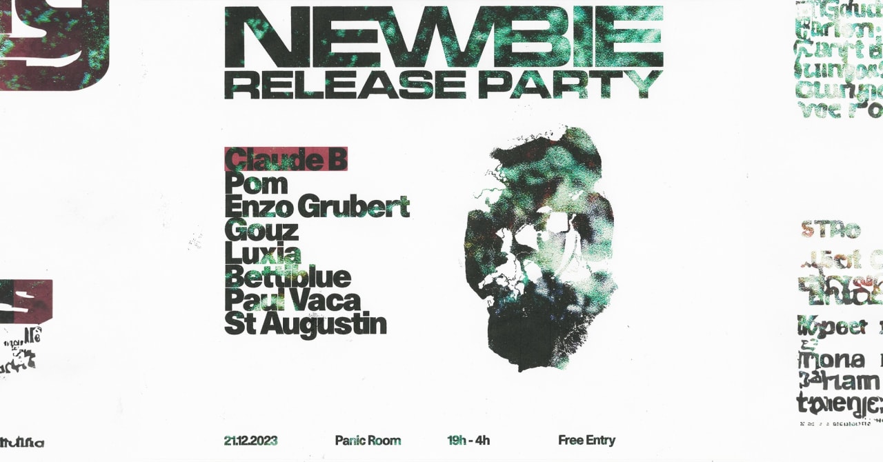 RELEASE PARTY : Claude B - Newbie