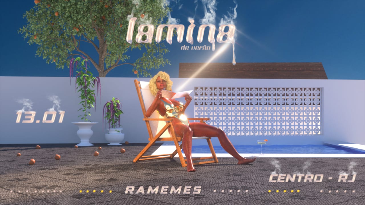 Lâmina de verão com Ramemes