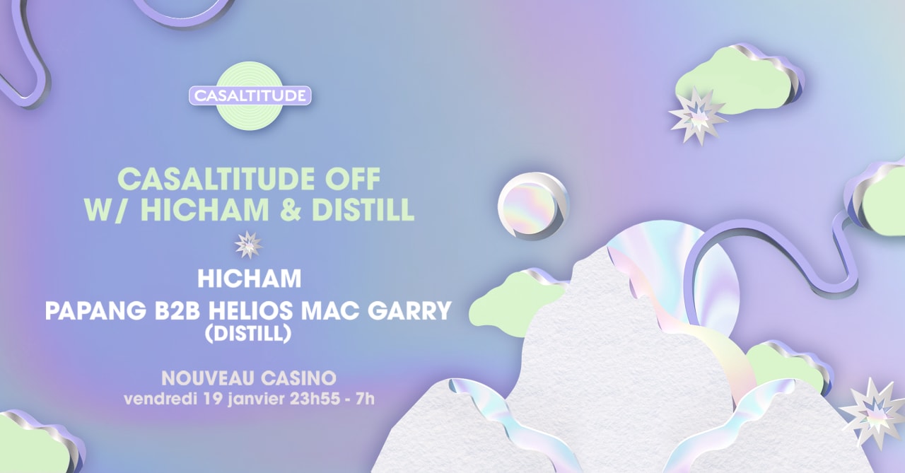 Casaltitude Off w/ Hicham & Distill