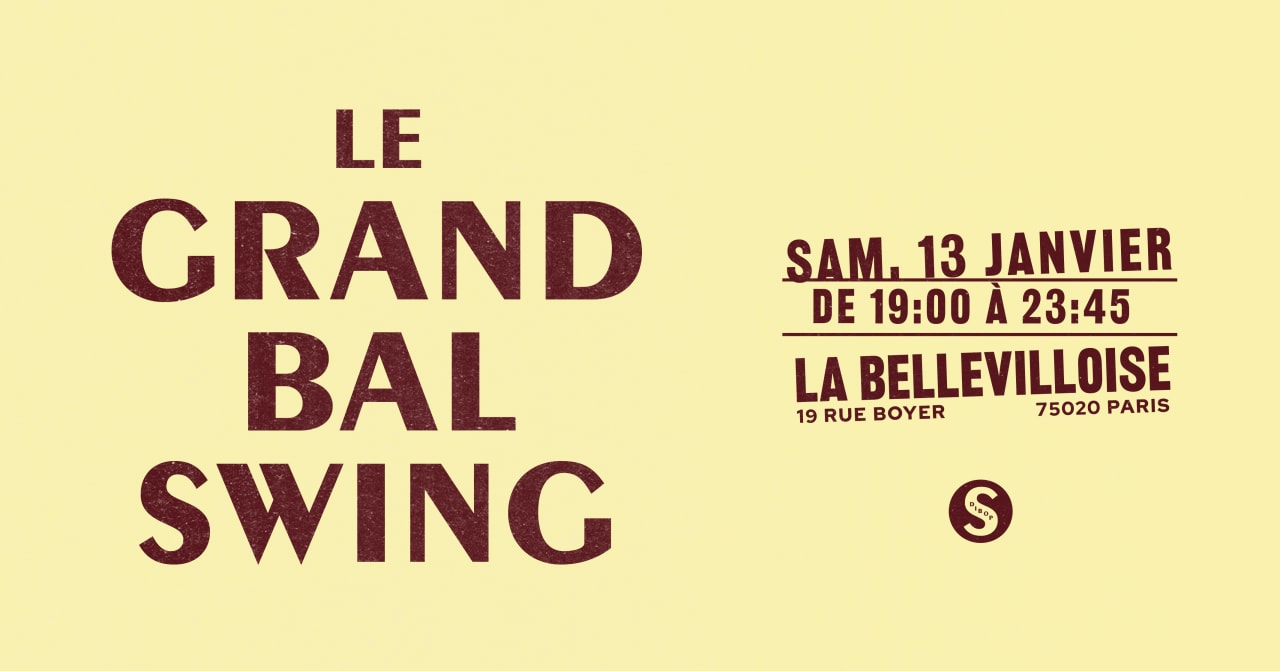 Grand Bal Swing | 13.01.24