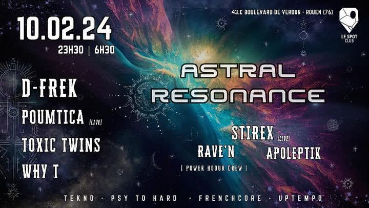 Astral Resonance: D- Frek // Poumtica