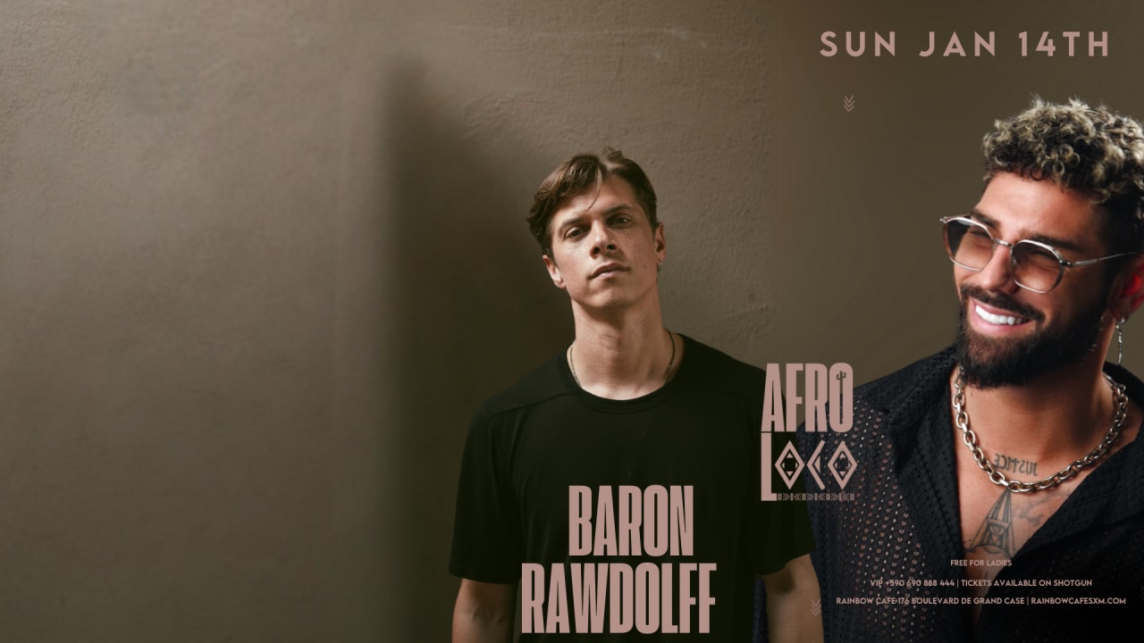 BARON X RAWDOLFF AT AFROLOCO RAINBOW CAFE ( HOUSE MUSIC )