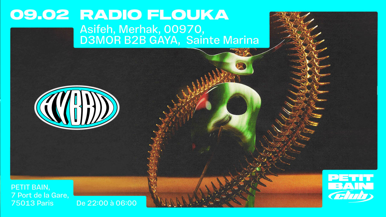 RADIO FLOUKA :  ASIFEH · MEHRAK · 00970 · SAINTE MARINA · ..