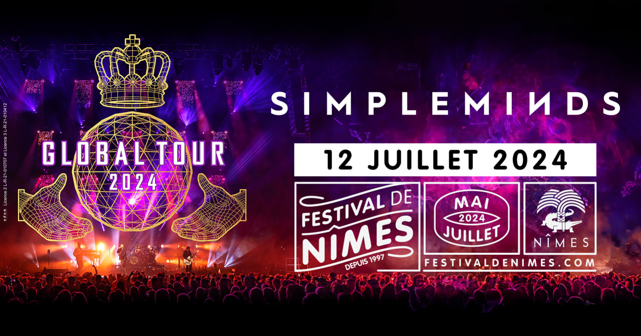 SIMPLE MINDS - FESTIVAL DE NIMES 2024