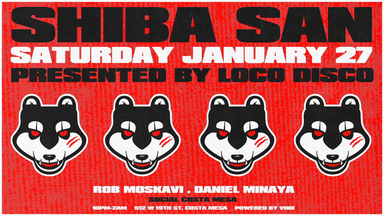 Loco Disco presents Shiba San