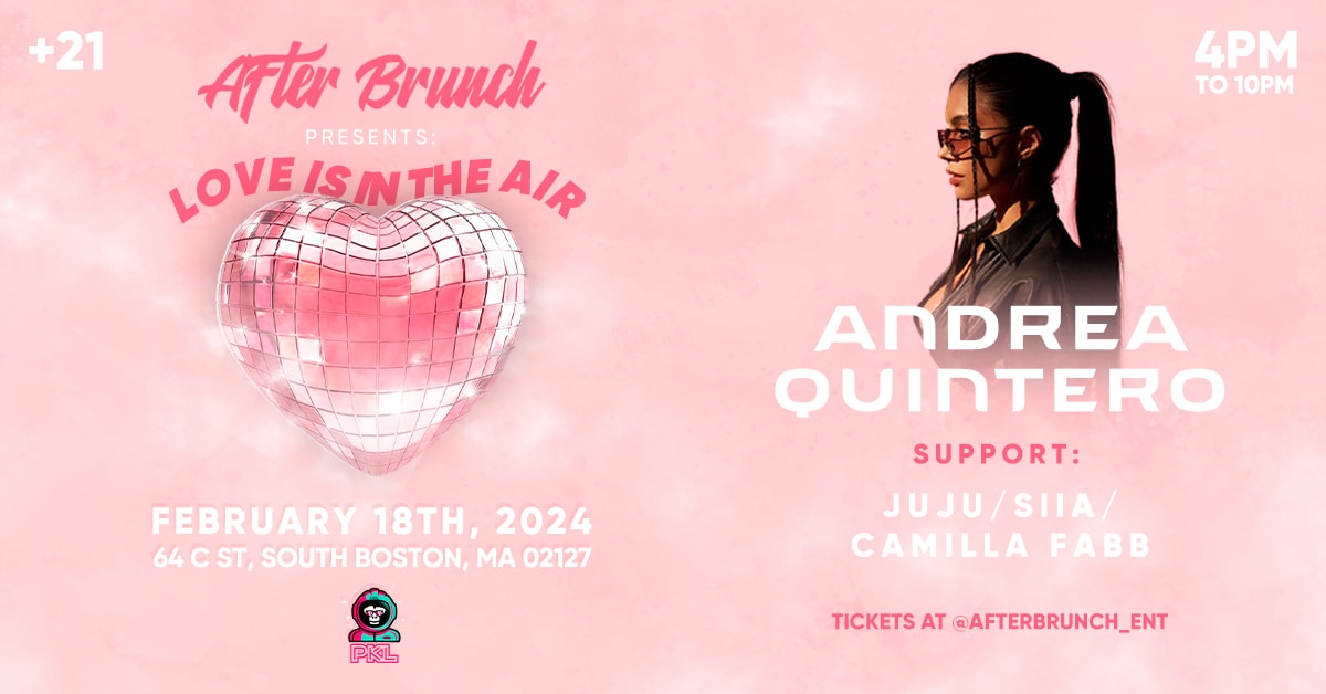 After Brunch presents: Love is in the air