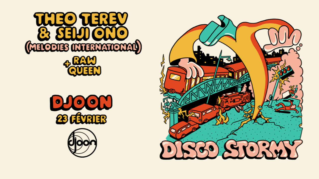 DiscoStormy: Theo Terev & Seiji Ono, Raw Queen