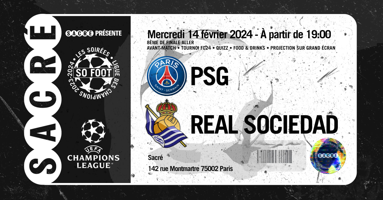 So Foot présente PSG - Real Sociedad