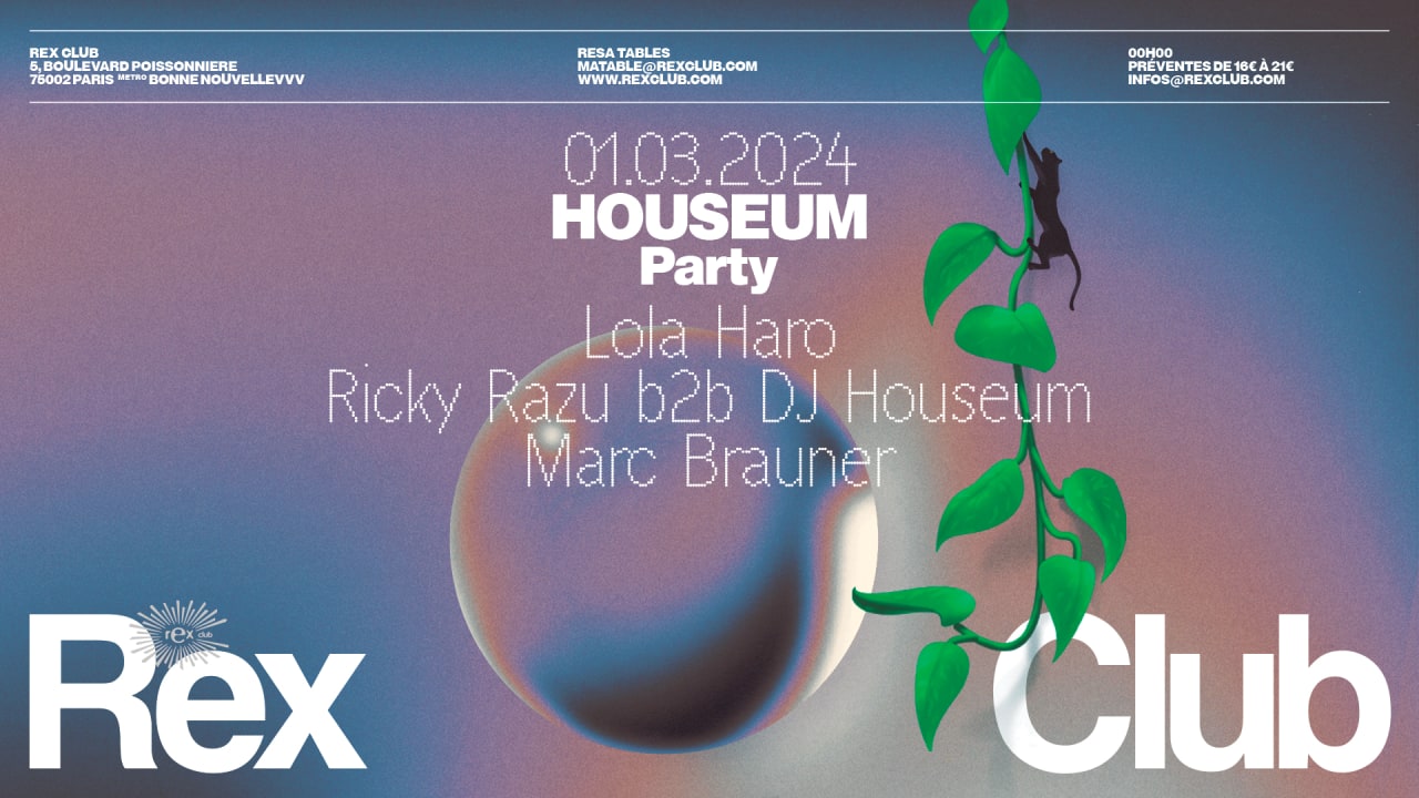 Houseum Party: Lola Haro, Ricky Razu b2b Dj Houseum & more