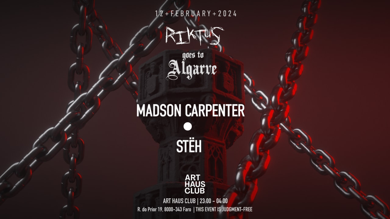 Riktus goes to Algarve with Madson Carpenter and Stëh