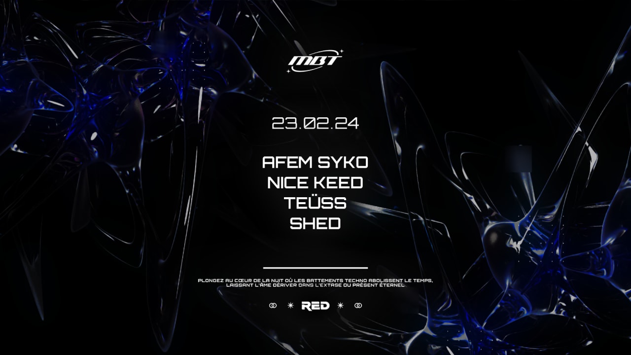 MBT x RED #8 : AFEM SYKO / NICE KEED / TEUSS / SHED