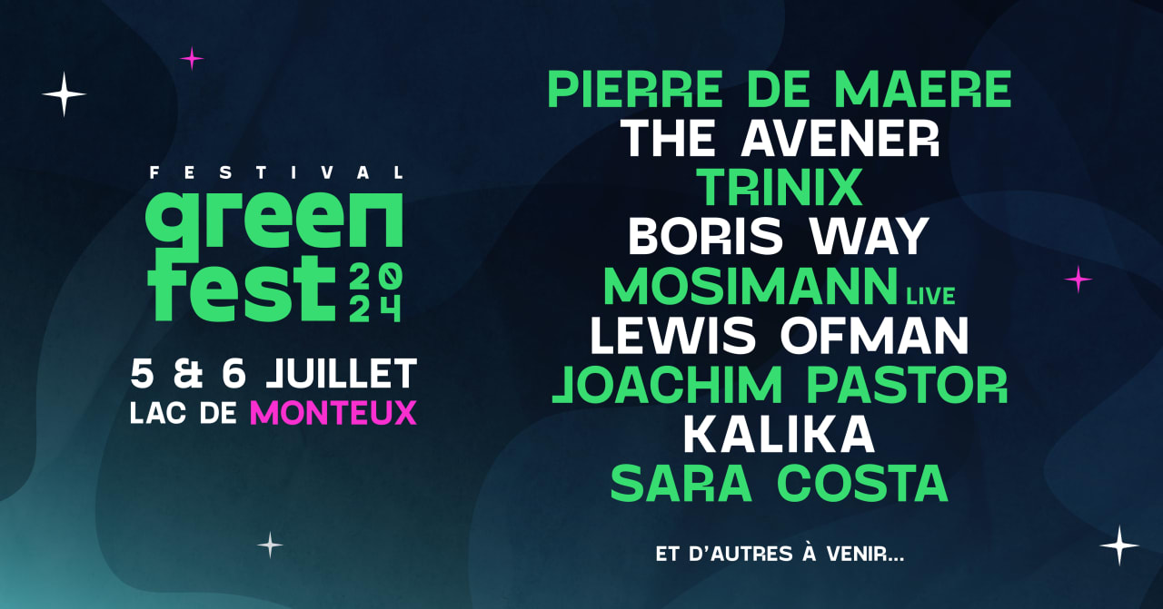 Green Festival 2024, Monteux · Shotgun Tickets