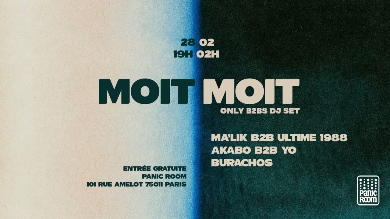 MOIT MOIT B2Bs - Burachos invite Ultime 1988, Ma'Lik & more