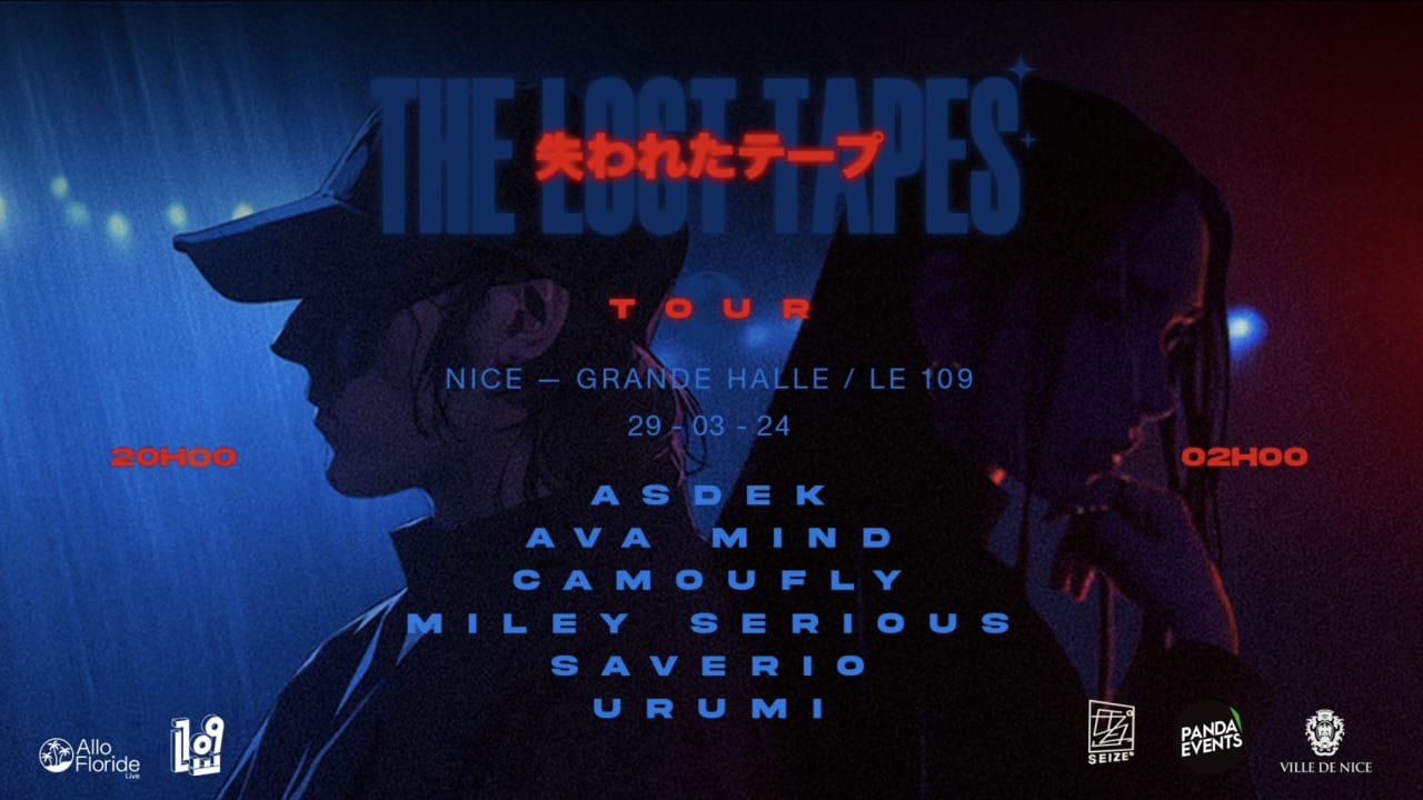 Asdek & Ava Mind presents: The Lost Tapes Tour · NICE