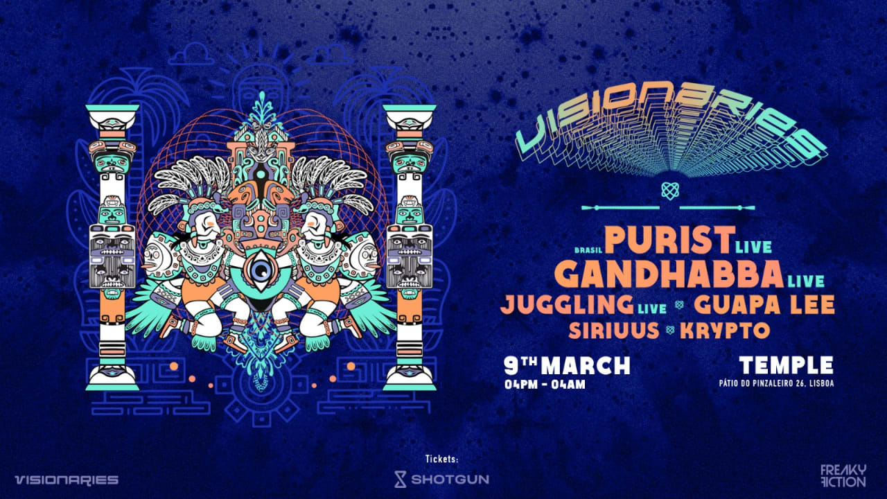 Visionaries presents Purist, Gandhabba and more