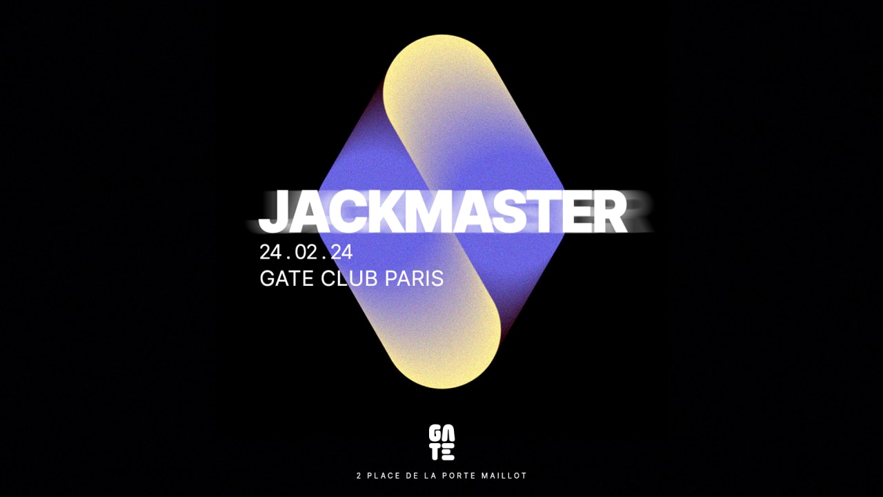 Jackmaster at Gate club Paris