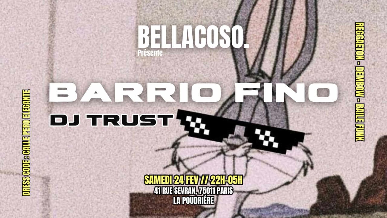 BARRIO FINO by BELLACOSO. (soirée latino)