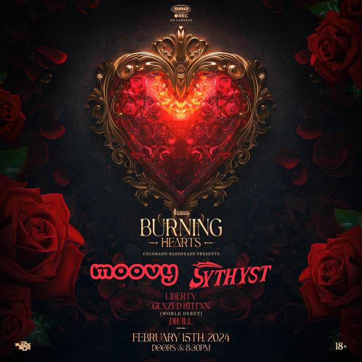 SRO .rec Burning Hearts, Denver · Shotgun Tickets