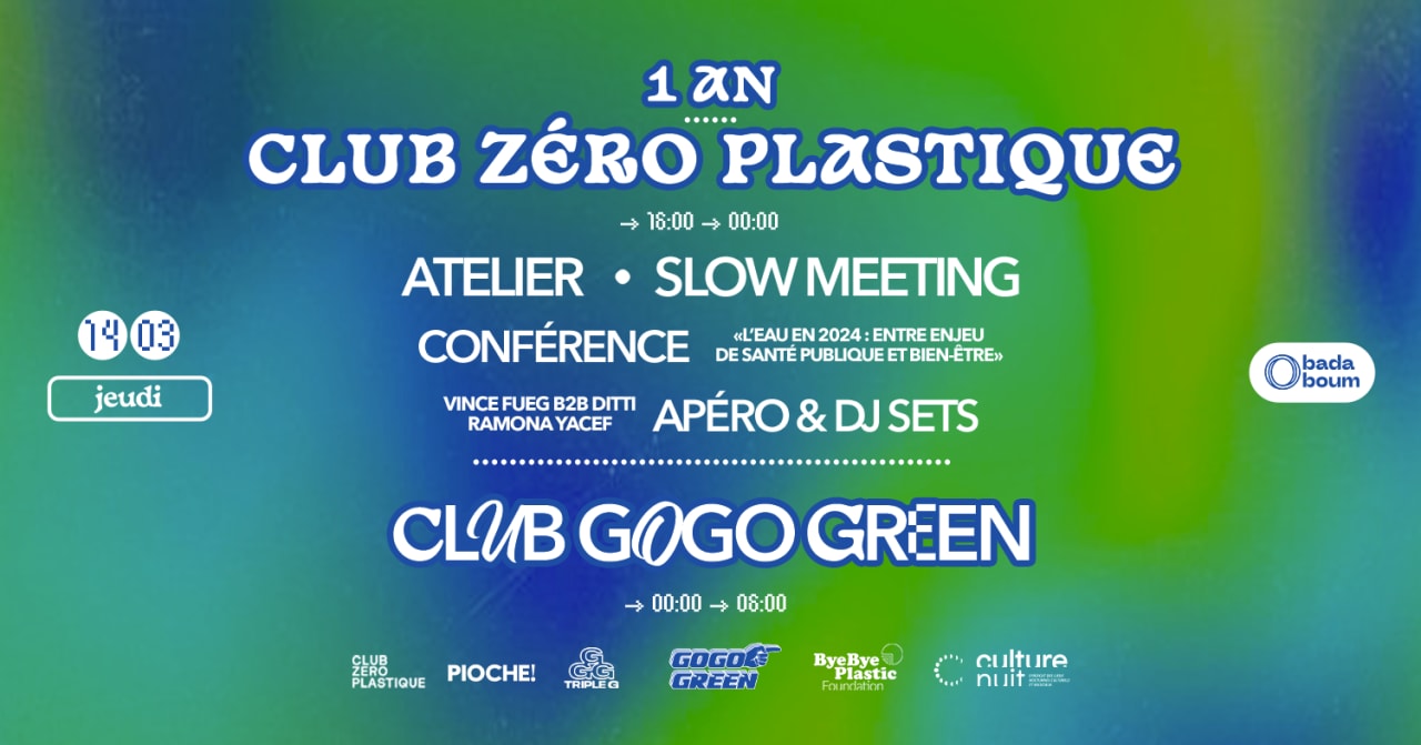 Club Zéro Plastique : 1 an !