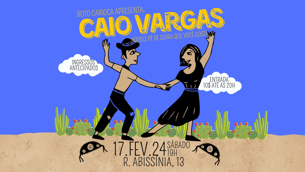 Boto Carioca apresenta: Caio Vargas