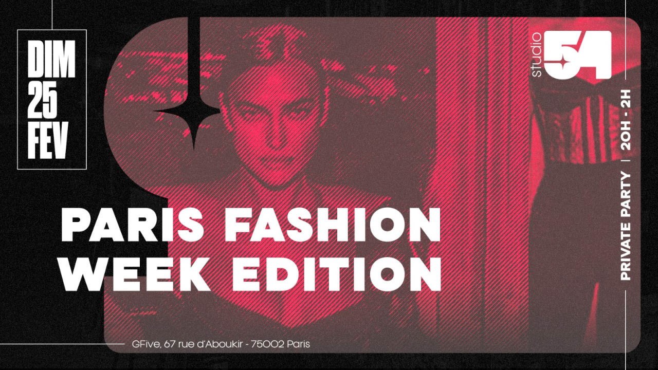 Studio 54 Paris Fashion Week Edition