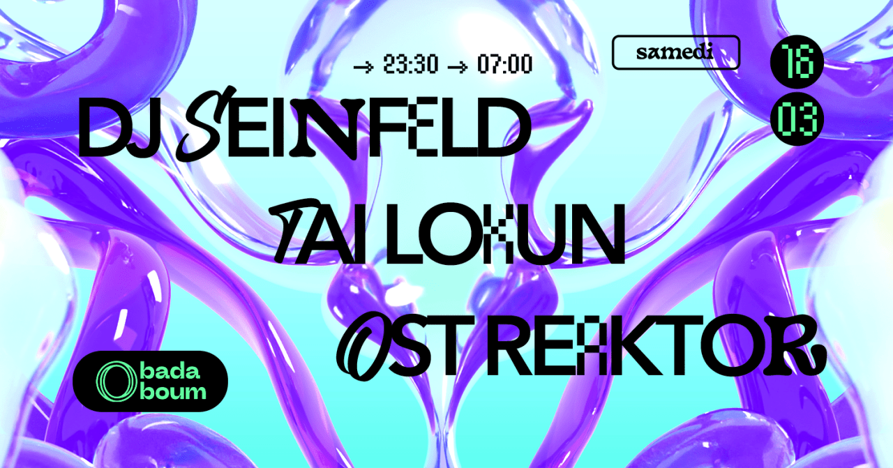 Club — DJ Seinfeld (+) Tai Lokun (+) Ost Reaktor