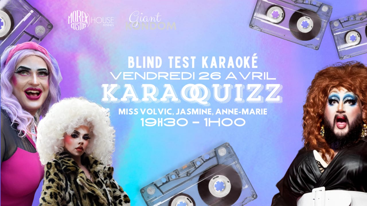 Soirée Blind Test Karaoké Années 80 avec Drag Queens - MOREX